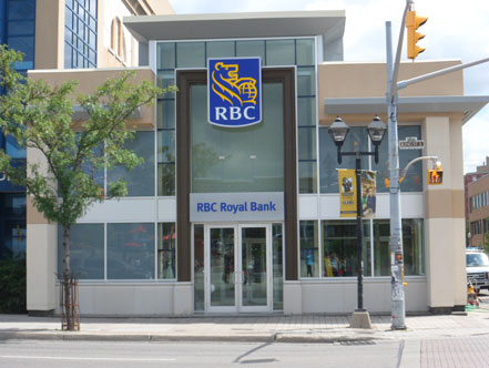 RBC銀行の外観